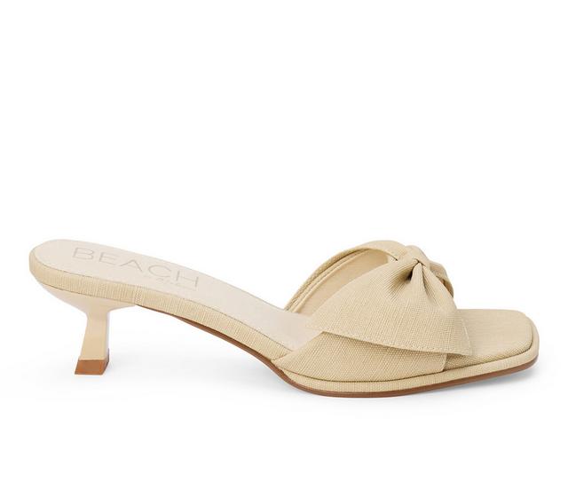 Women's Beach by Matisse Pompano Heeled Sandals in Natural color