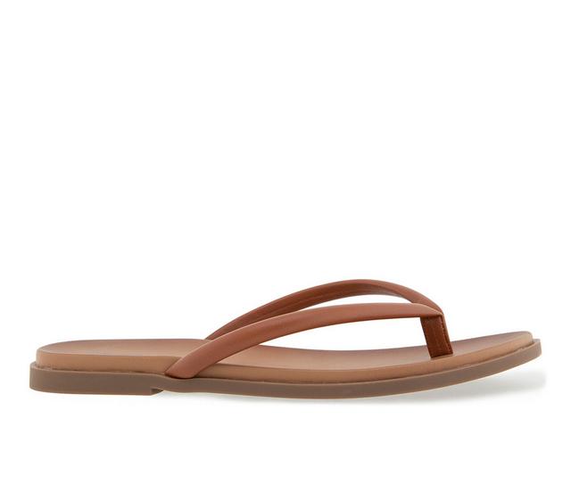 Women's Unionbay Rochel Flip-Flops in Cognac color