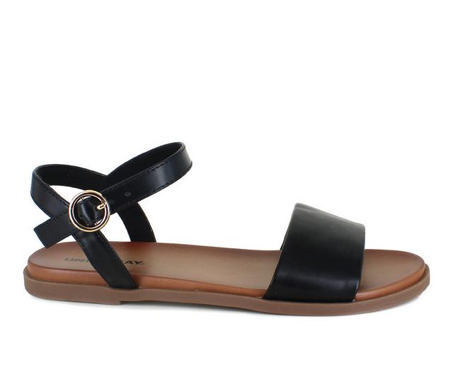 Women's Unionbay Regal Sandals in Black color