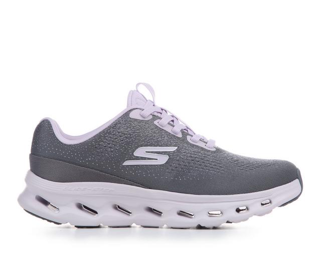 Women's Skechers Go 125128 Go Walk Glide Step Walking Shoes in Grey/Lavender color