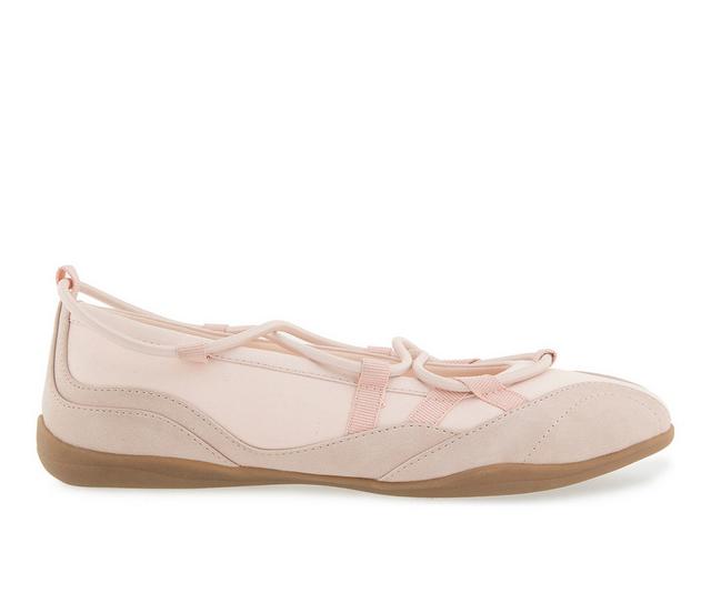 Women's Unionbay Rosia Flats in Pink color