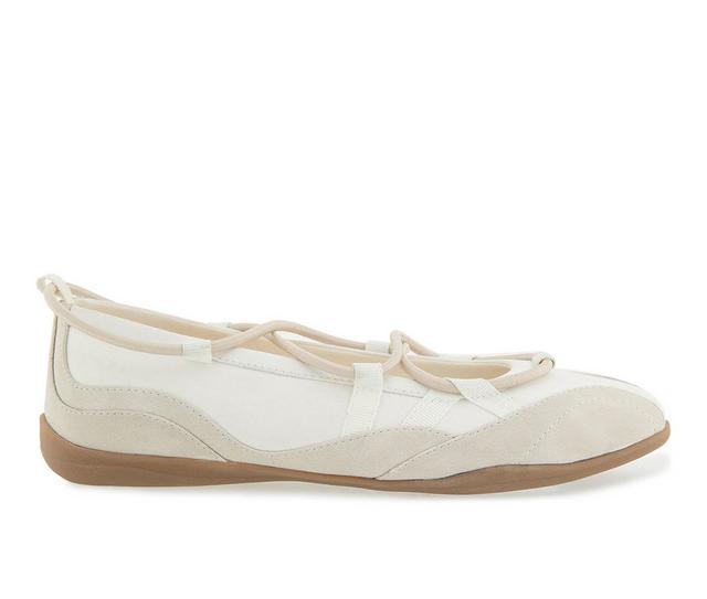 Women's Unionbay Rosia Flats in White color
