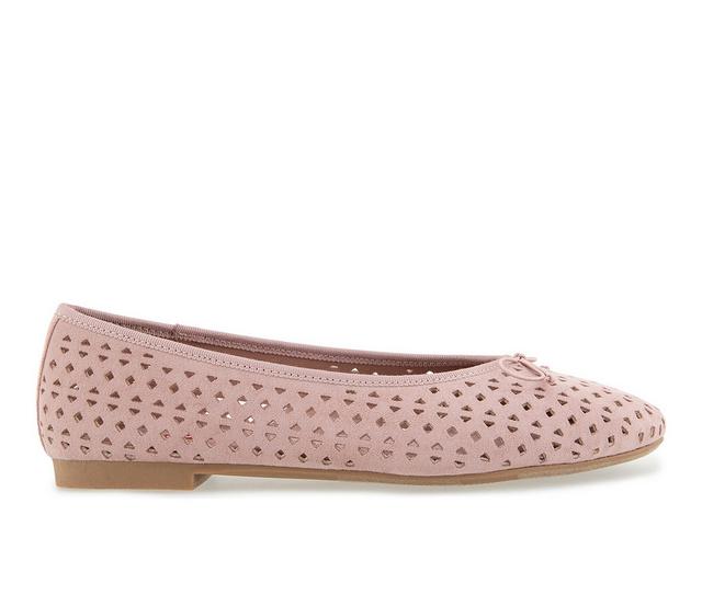 Women's Unionbay Taziana Flats in Pink color