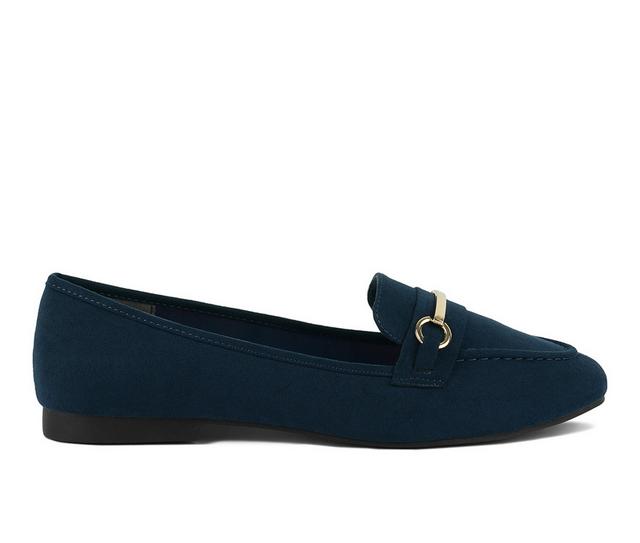 Women's London Rag Mon Bebe Loafers in Navy color