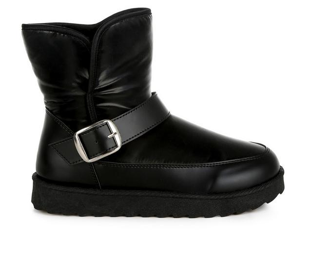 Women's London Rag Jammy Winter Boots in Black color