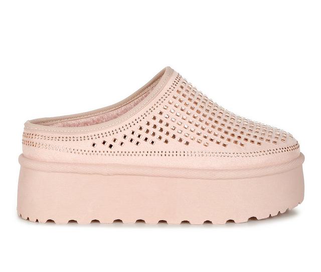 Women's London Rag Kickles Paltform Clogs in Pink color