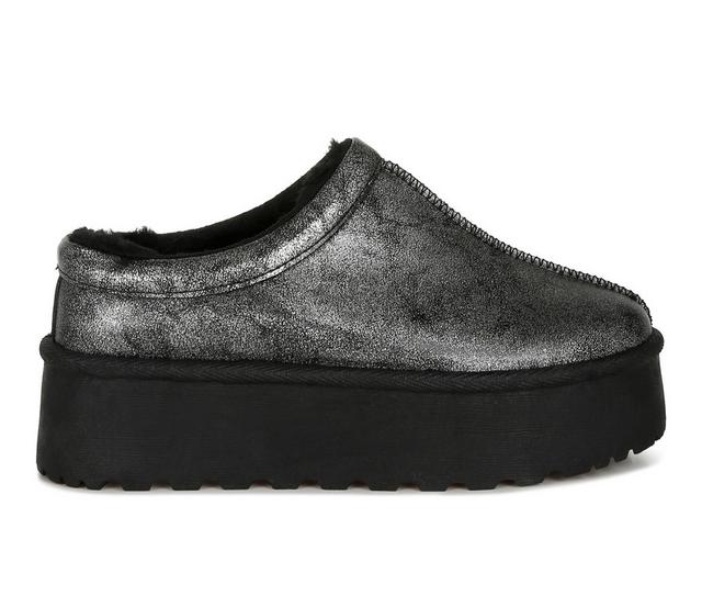 Women's London Rag Lottys Platform Clogs in Black color