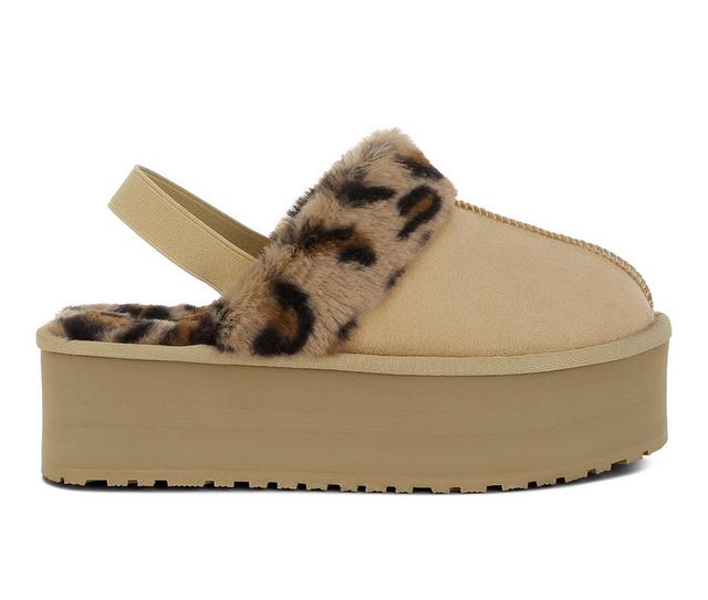 Women's London Rag Kutchu Clogs in Beige color