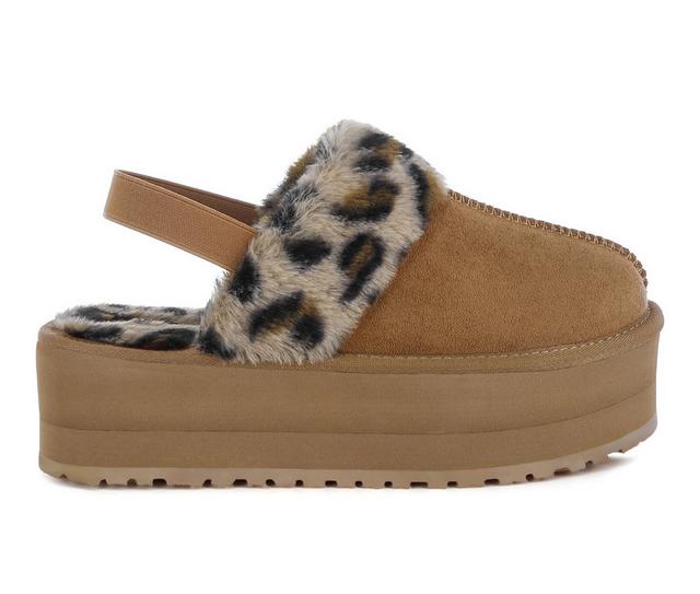 Women's London Rag Kutchu Clogs in Tan color