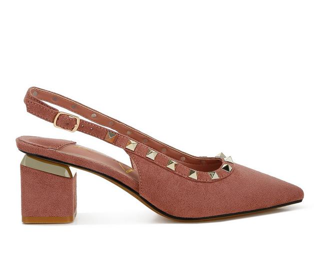Women's London Rag Ameya Pumps in Blush color
