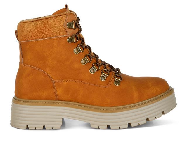 Women's London Rag Boskoff Lace-up Boots in Tan color