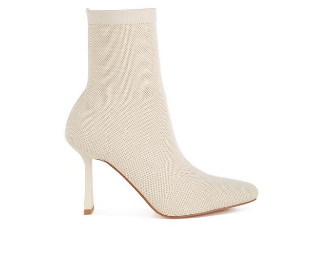 Women's London Rag Kintley Booties in Off White color