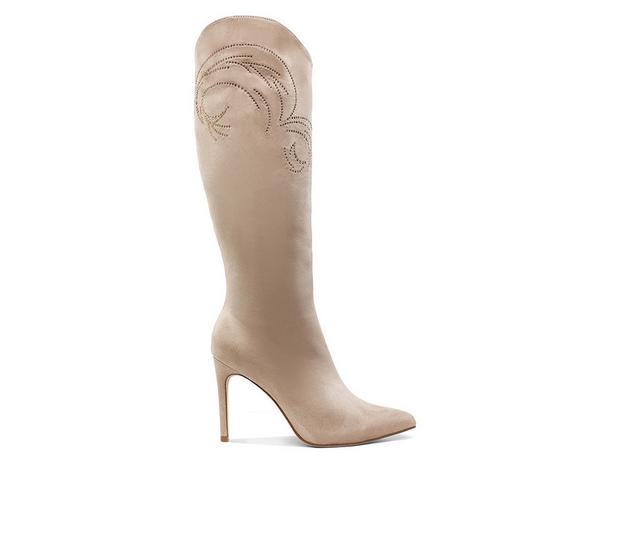 Women's London Rag Becks Knee High Boots in Beige color