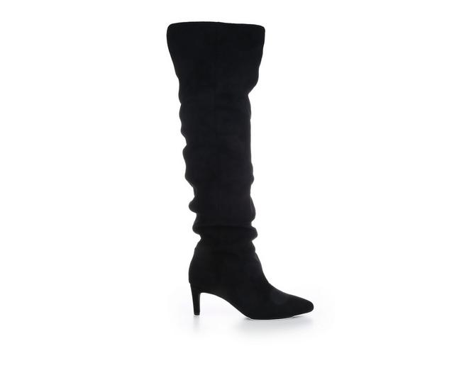 Women's Christina Royale Hannah Knee High Boots in Black color