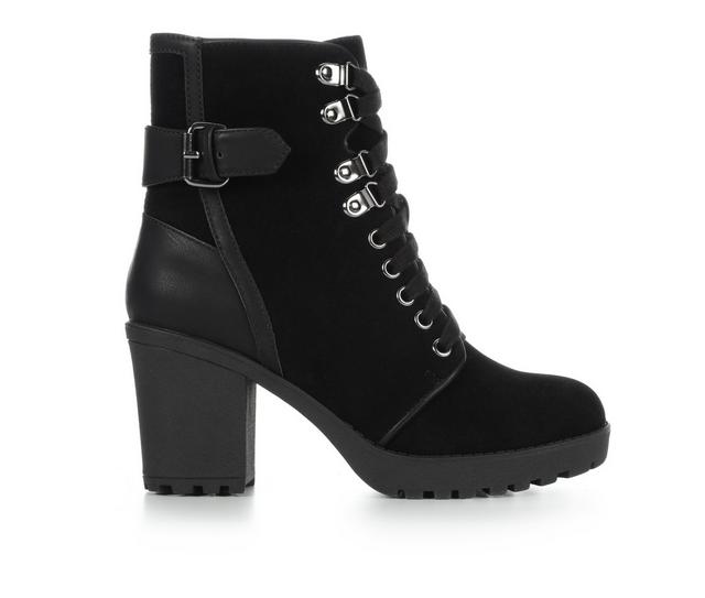 Christina Royale Marigold Booties in Black color