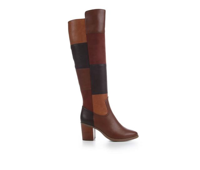 Women's Christina Royale Galleria Knee High Boots in Cognac Multi color
