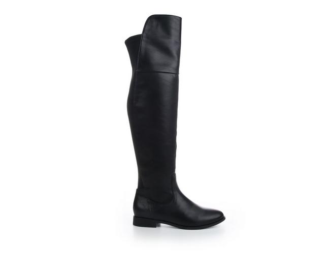 Blue Aura Deems Knee High Boots in Black color
