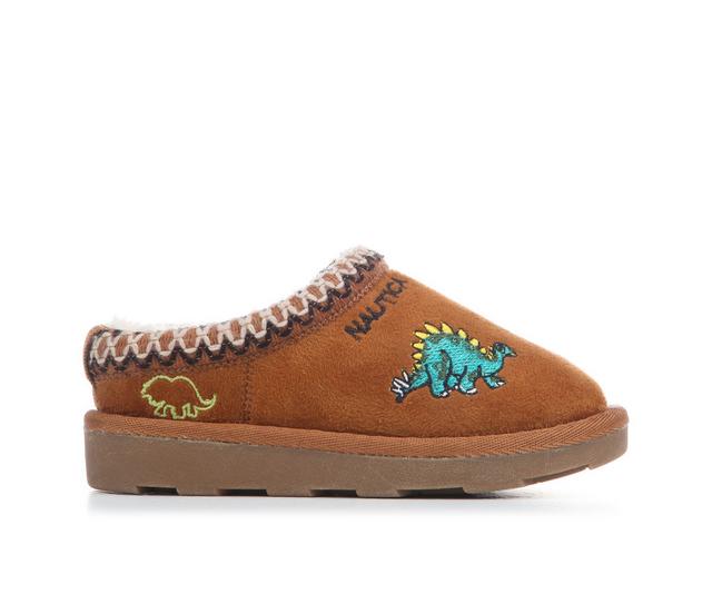 Kids' Nautica Todder & Little Kid Darja 2 Clogs in Chestnut/Dino color