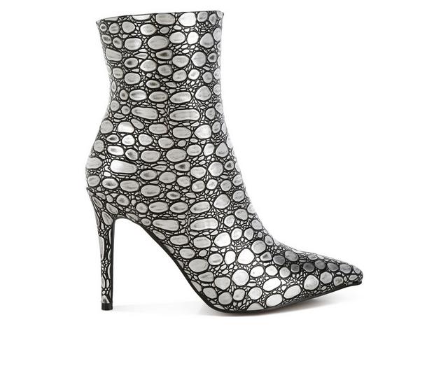 Women's London Rag Moolah Heeled Boots in Black color