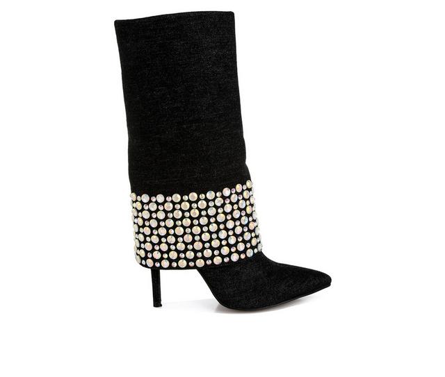 Women's London Rag Mike Mid-Calf Boots in Black color