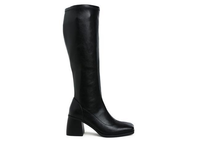 Women's London Rag Menomi Knee High Boots in Black color