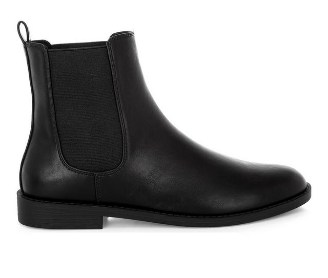 Women's London Rag Sigrun Chelsea Boots in Black color