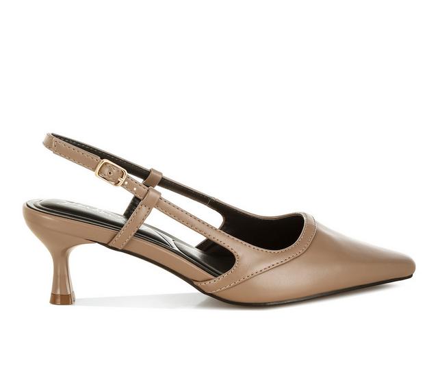 Women's London Rag Luxton Pumps in Taupe color