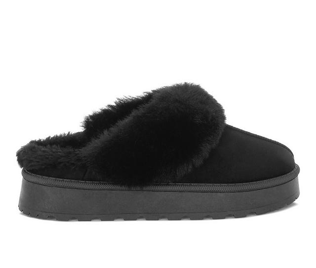 Women's London Rag Portho Clogs in Black color