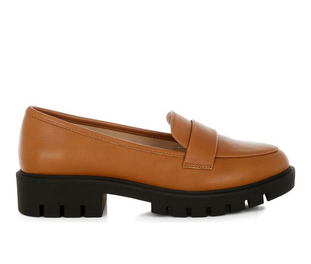Women's London Rag Peridot Loafers in Tan color