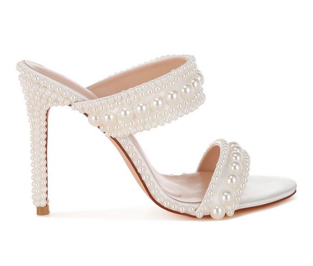 Women's London Rag Ambrin Dress Sandals in White color