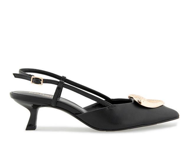Women's KENSIE Elliana Pumps in Black color