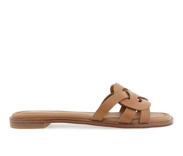 Women's KENSIE Rima Sandals in Dark Natural color