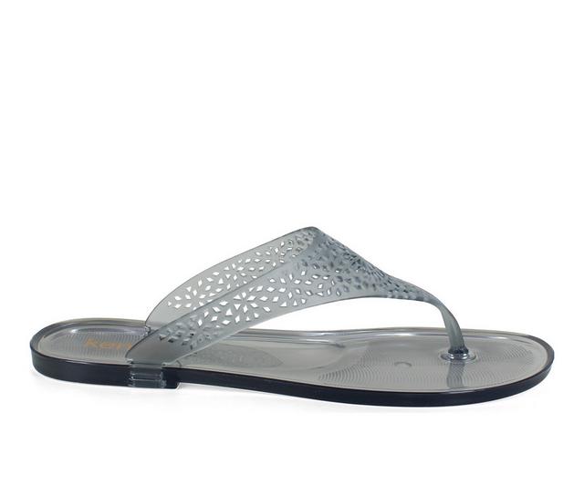 Women's KENSIE Balia Sandals in Smoke color