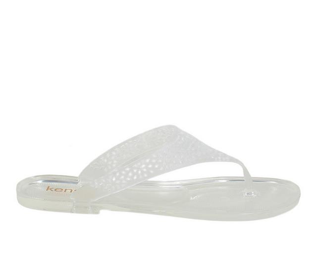 Women's KENSIE Balia Sandals in Clear color