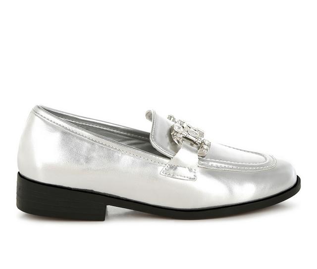 Women's Rag & Co Dendron Loafers in Silver color