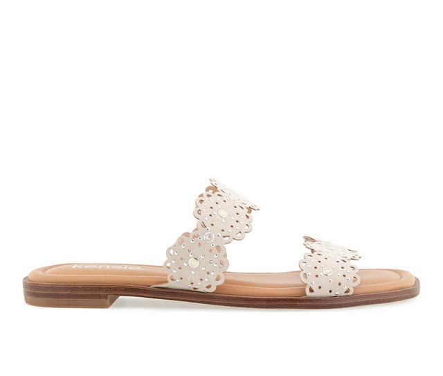 KENSIE Reese Sandals in Sand color