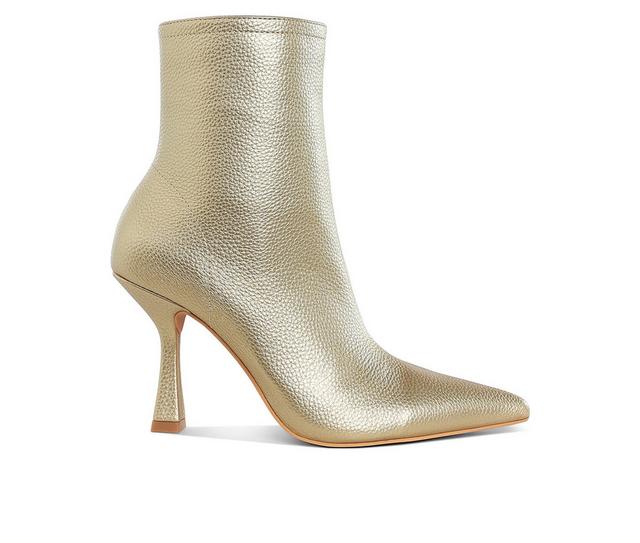 Women's Rag & Co Farnak Booties in Gold color