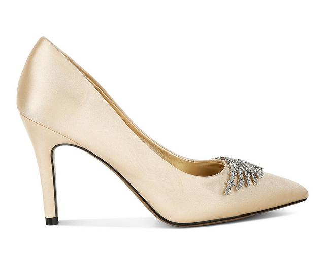 Women's Rag & Co Rhodolia Pumps in Gold color