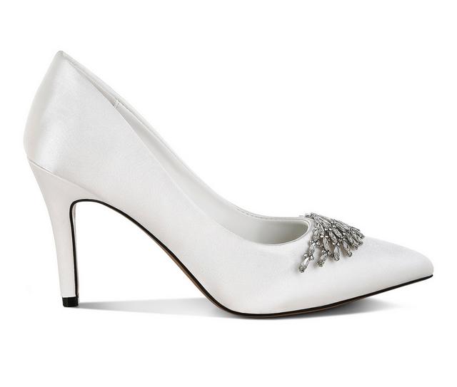Women's Rag & Co Rhodolia Pumps in White color