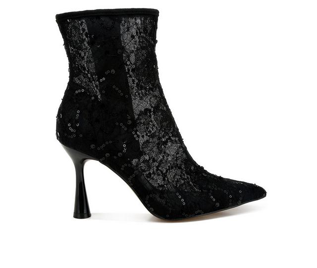 Women's Rag & Co Samia Booties in Black color