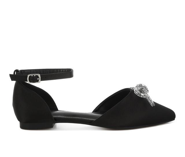 Women's Rag & Co Simina Flats in Black color