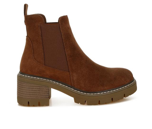 Women's Rag & Co Vostok Booties in Brown color