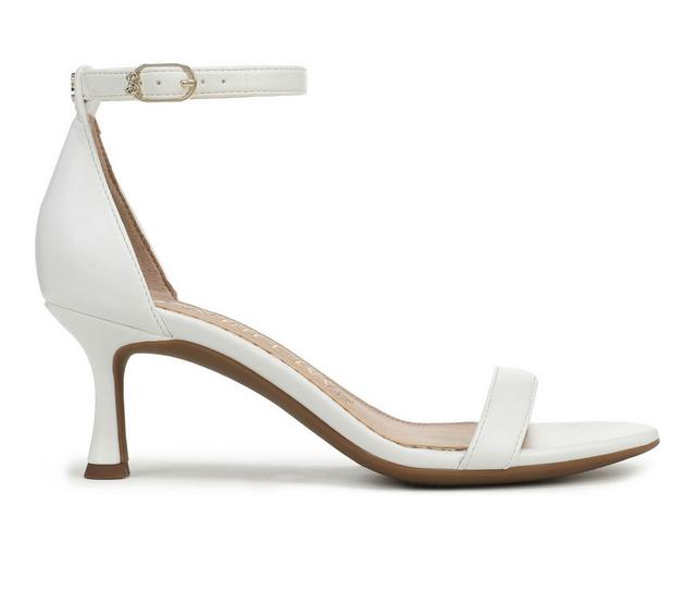 Women's Sam & Libby Jasmina Dress Sandals in White color