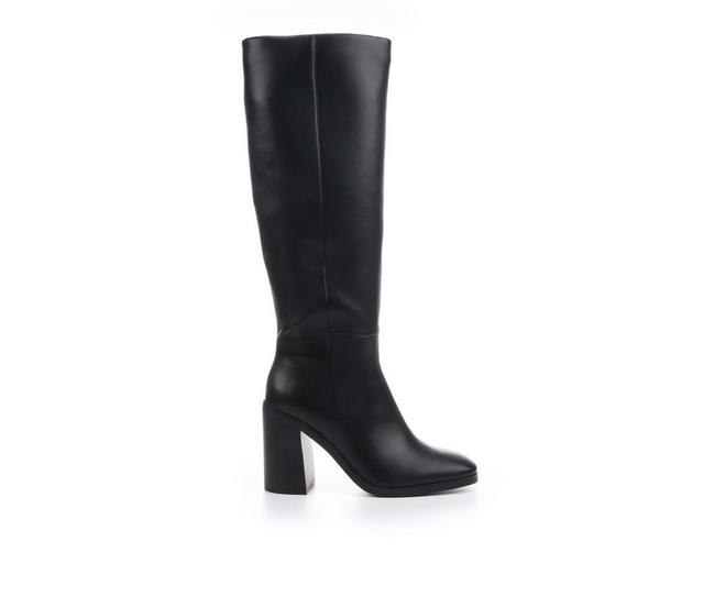 Madden Girl Willaa Knee High Boots in Black Paris color