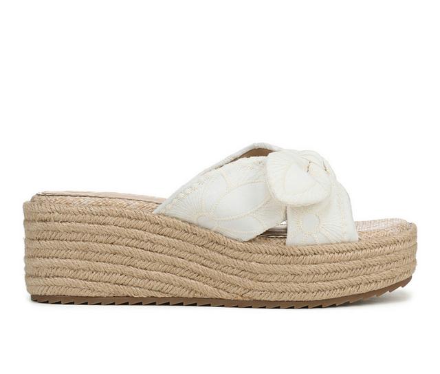 Women's Sam & Libby Chelsea Wedges in White/Cream color