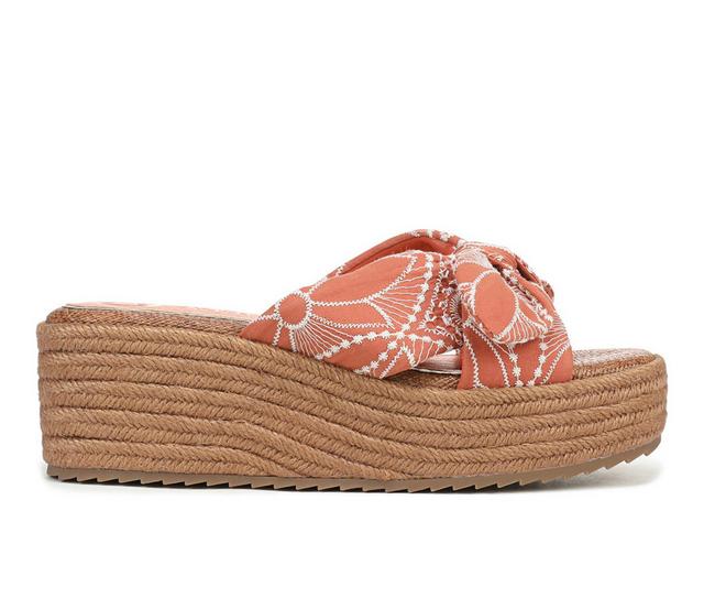 Women's Sam & Libby Chelsea Wedges in Orange/Cream color