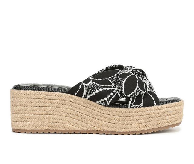 Women's Sam & Libby Chelsea Wedges in Black/Cream color