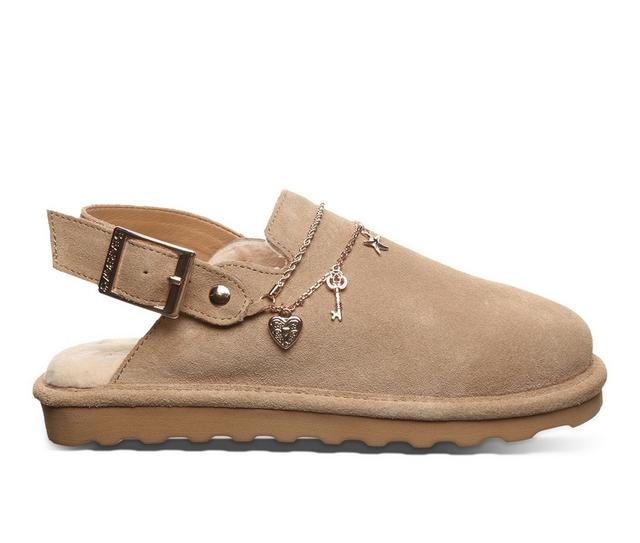 Women's Bearpaw Lexi Clogs in Toffee color