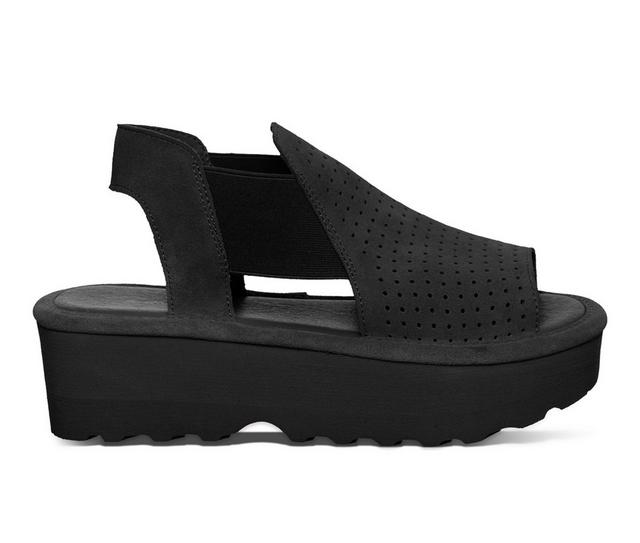 Women's Bearpaw Tatiana Platform Sandals in Black color