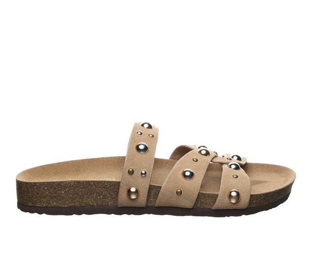 Women's Bearpaw Kaia Footbed Sandals in Toffee color